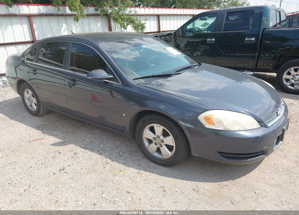 2008 CHEVROLET IMPALA LT VIN: 2G1WT58K981280787