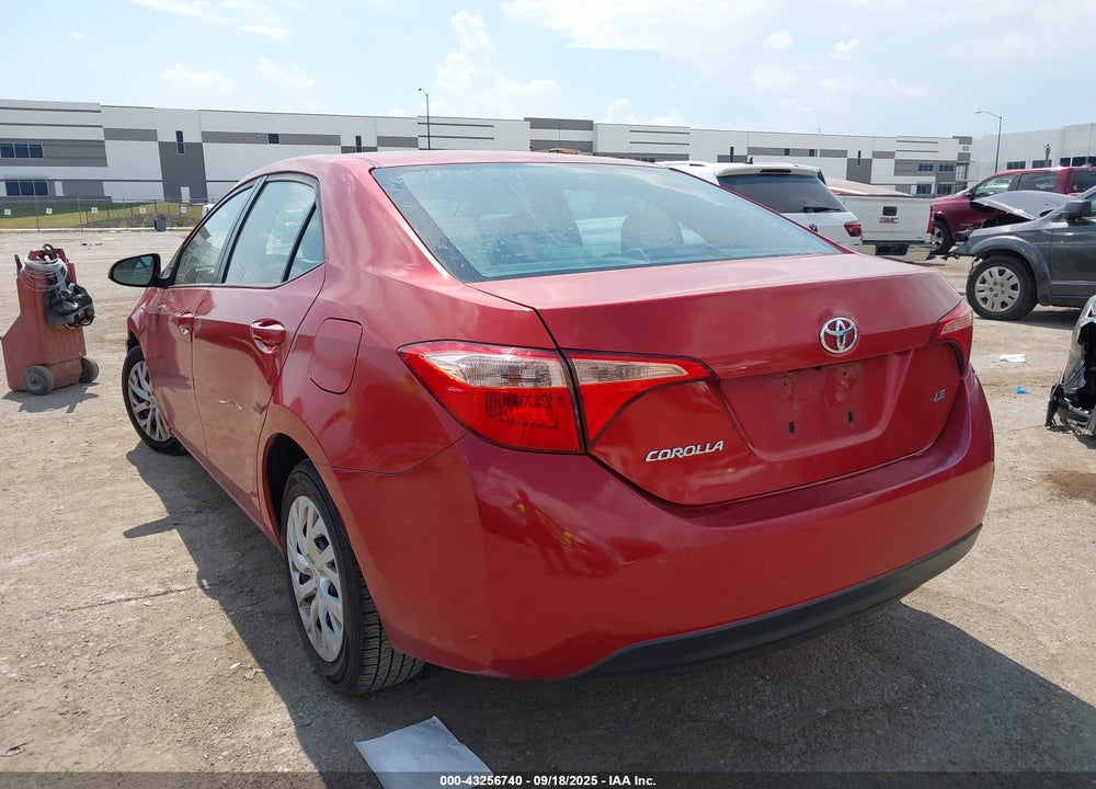 2019 TOYOTA COROLLA LE VIN: 5YFBURHEXKP945922