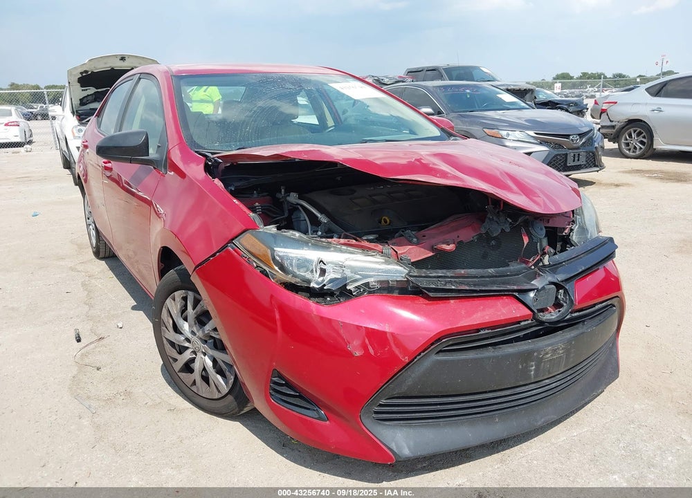 2019 TOYOTA COROLLA LE VIN: 5YFBURHEXKP945922