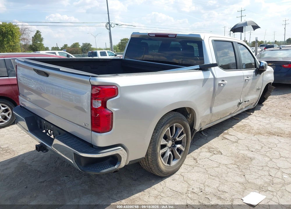 2022 CHEVROLET SILVERADO 1500 LTD 2WD SHORT BED LT VIN: 3GCPWCED6NG214004