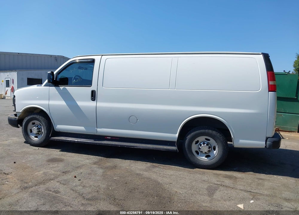2012 CHEVROLET EXPRESS 2500 WORK VAN VIN: 1GCWGFCA7C1102357