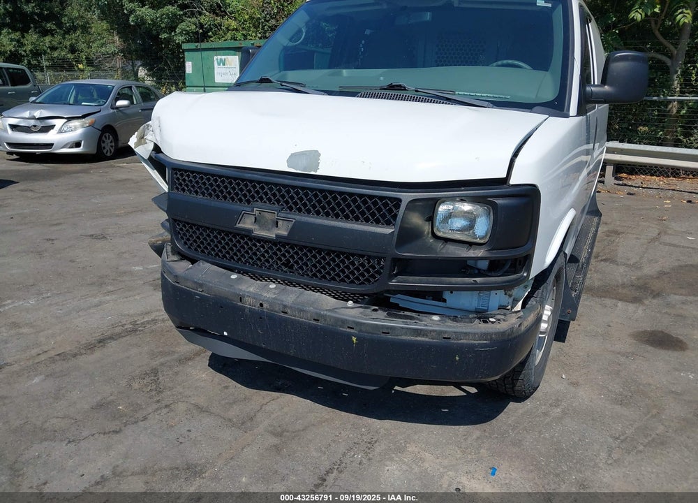 2012 CHEVROLET EXPRESS 2500 WORK VAN VIN: 1GCWGFCA7C1102357