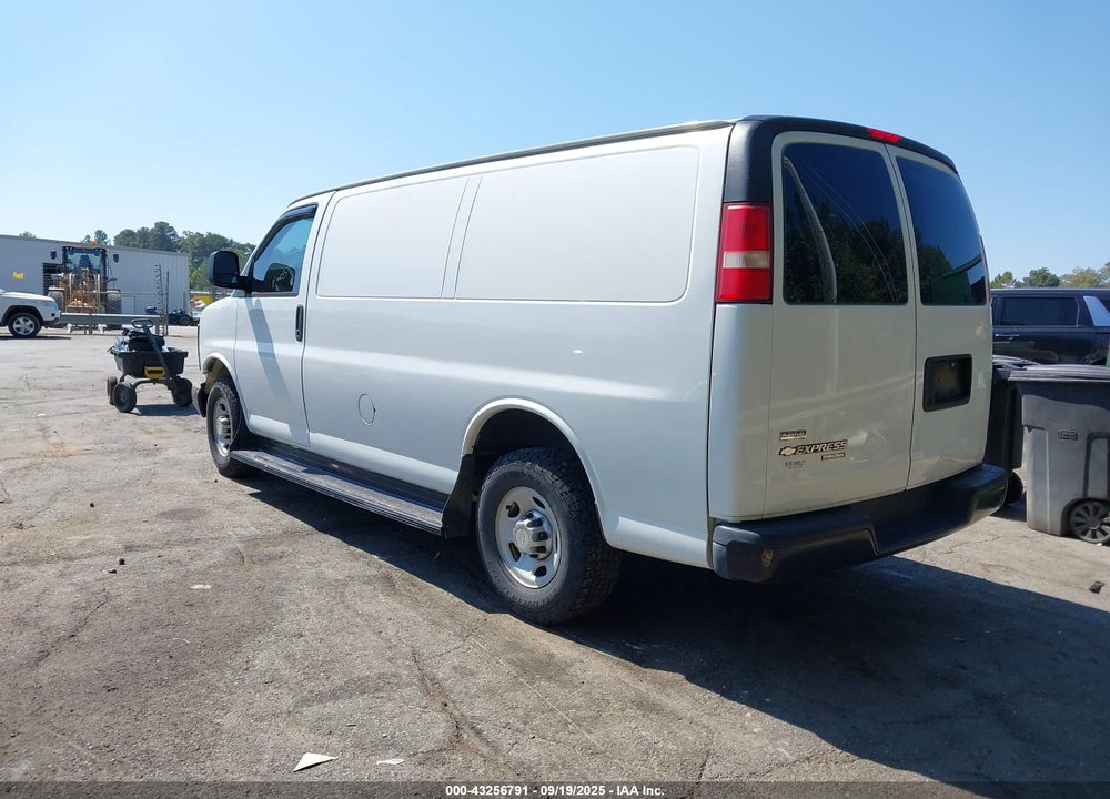 2012 CHEVROLET EXPRESS 2500 WORK VAN VIN: 1GCWGFCA7C1102357