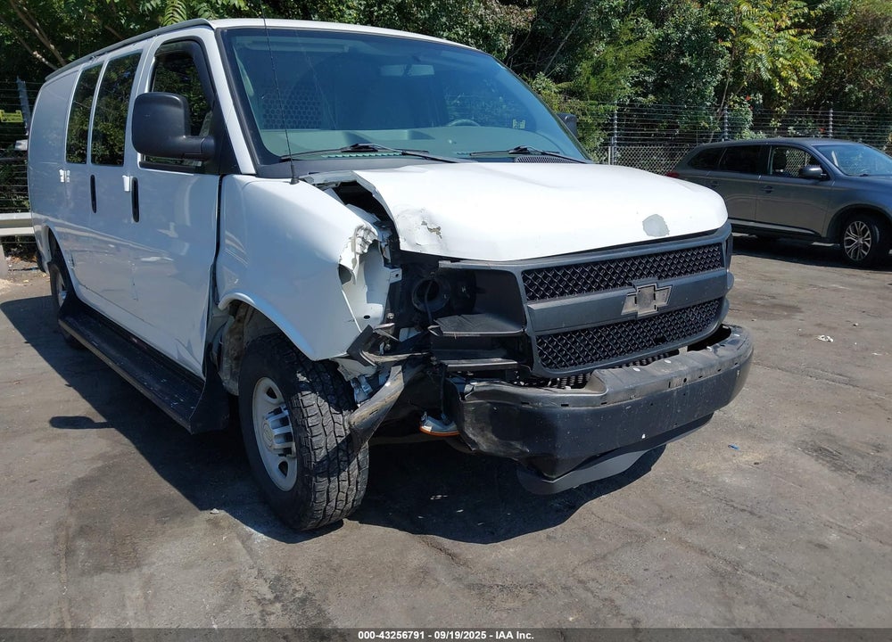 2012 CHEVROLET EXPRESS 2500 WORK VAN VIN: 1GCWGFCA7C1102357