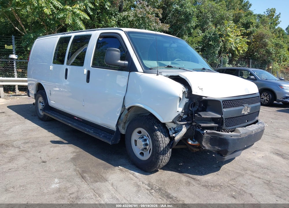 2012 CHEVROLET EXPRESS 2500 WORK VAN VIN: 1GCWGFCA7C1102357