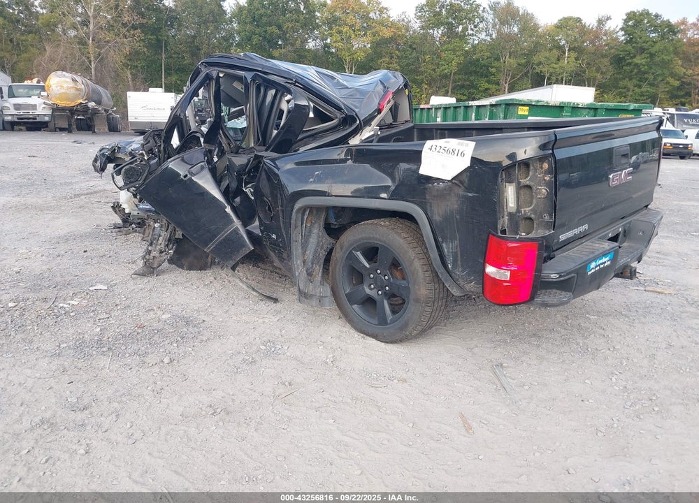 2018 GMC SIERRA 1500 VIN: 1GTV2LEC2JZ296186