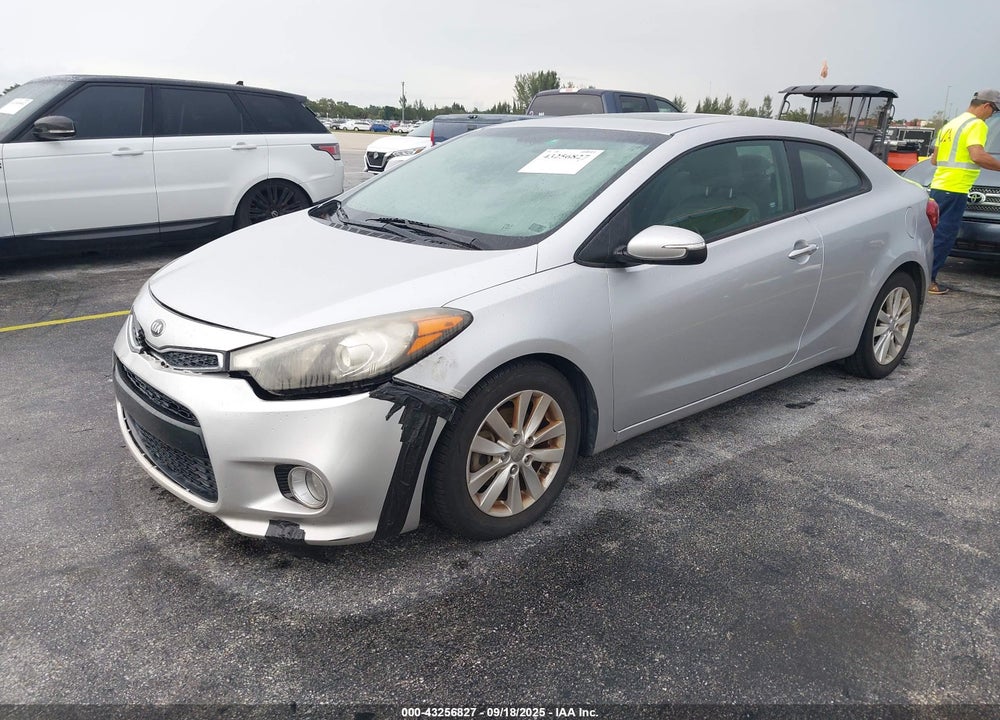 2015 KIA FORTE KOUP EX VIN: KNAFX6A8XF5297204