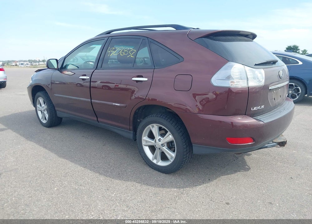 2008 LEXUS RX 400H VIN: JTJHW31U782852086