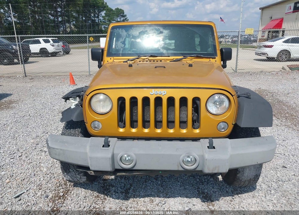 2014 JEEP WRANGLER UNLIMITED SPORT RHD VIN: 1C4BJWKG9EL262480