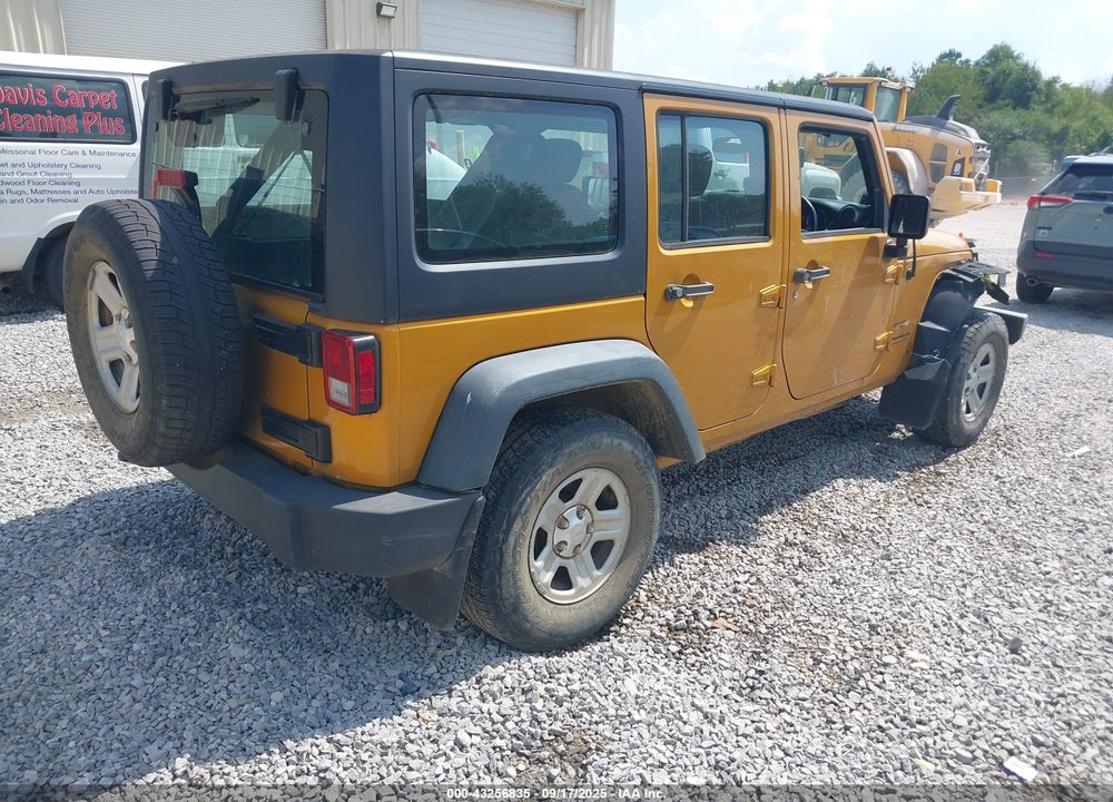 2014 JEEP WRANGLER UNLIMITED SPORT RHD VIN: 1C4BJWKG9EL262480
