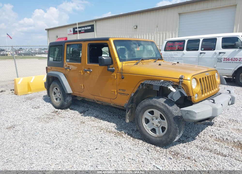 2014 JEEP WRANGLER UNLIMITED SPORT RHD VIN: 1C4BJWKG9EL262480