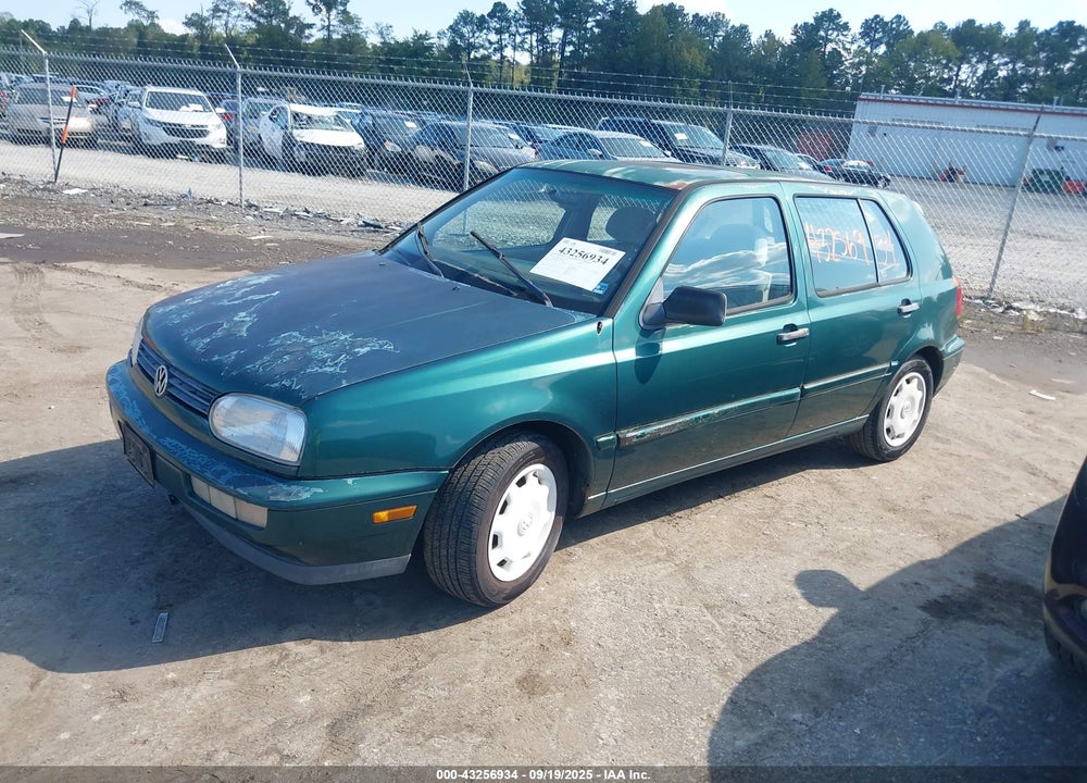 1997 VOLKSWAGEN GOLF GL VIN: 3VWFA81H8VM009069