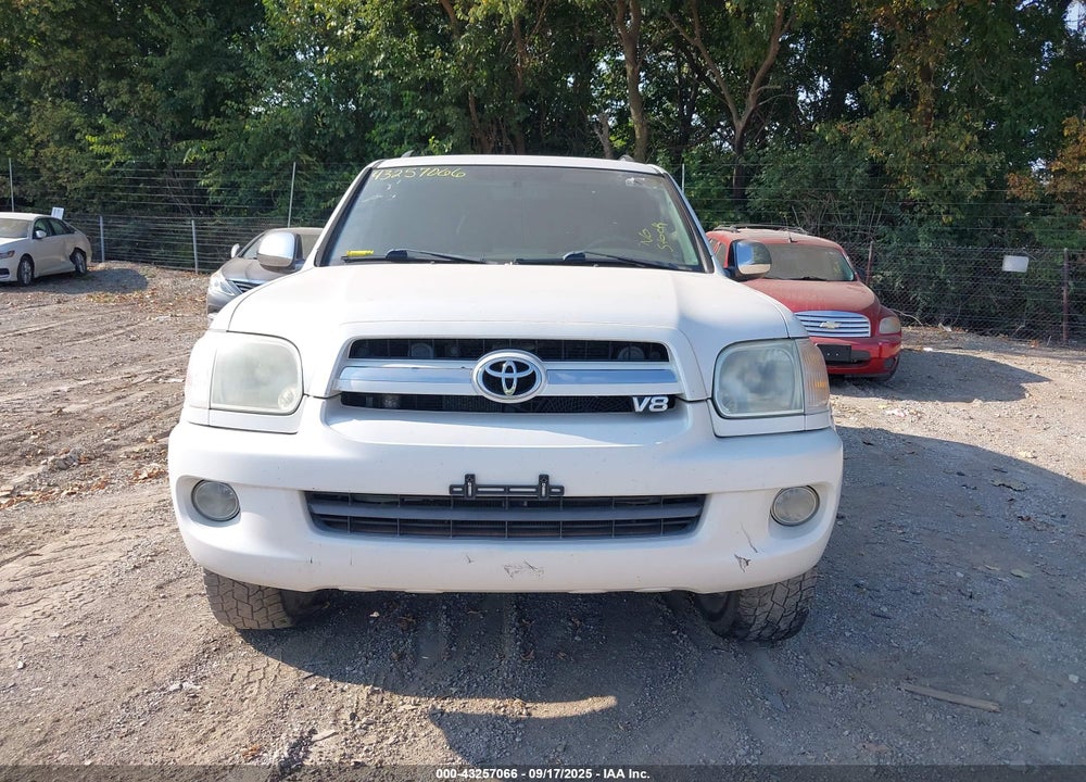 2007 TOYOTA SEQUOIA LIMITED V8 VIN: 5TDBT48A17S278210