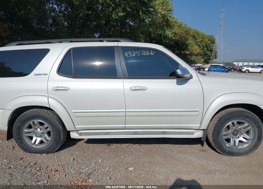 2007 TOYOTA SEQUOIA LIMITED V8 VIN: 5TDBT48A17S278210