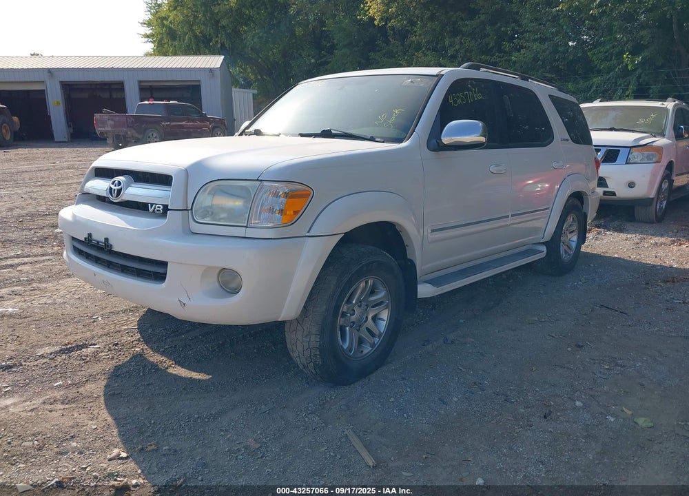 2007 TOYOTA SEQUOIA LIMITED V8 VIN: 5TDBT48A17S278210