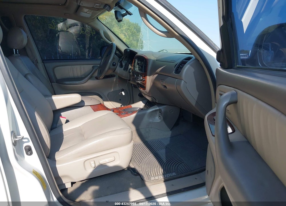 2007 TOYOTA SEQUOIA LIMITED V8 VIN: 5TDBT48A17S278210