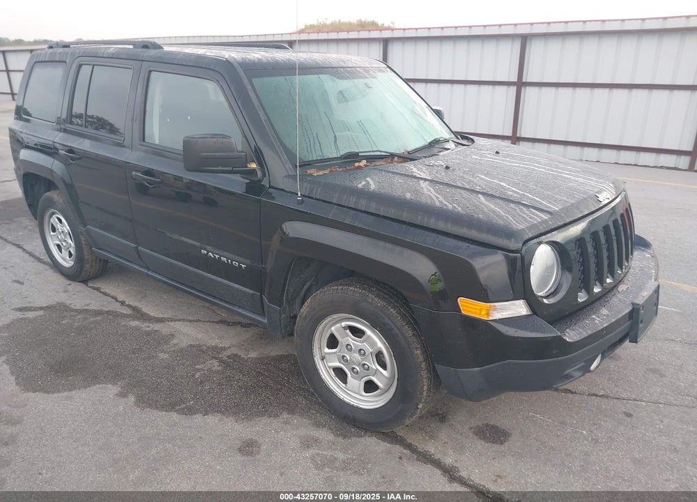 2016 JEEP PATRIOT SPORT VIN: 1C4NJRBB3GD767527