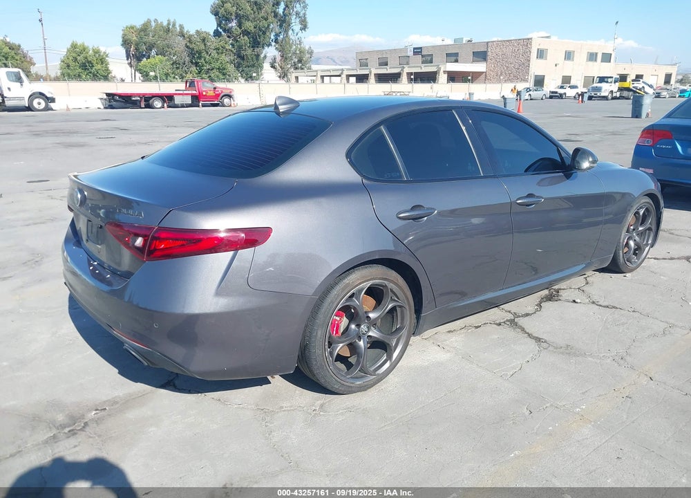 2019 ALFA ROMEO GIULIA RWD VIN: ZARFAMAN2K7609650
