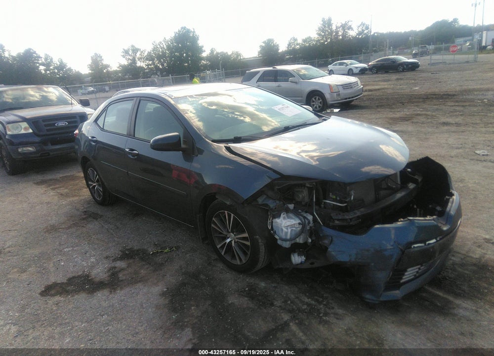 2016 TOYOTA COROLLA LE PLUS VIN: 2T1BURHE0GC690902