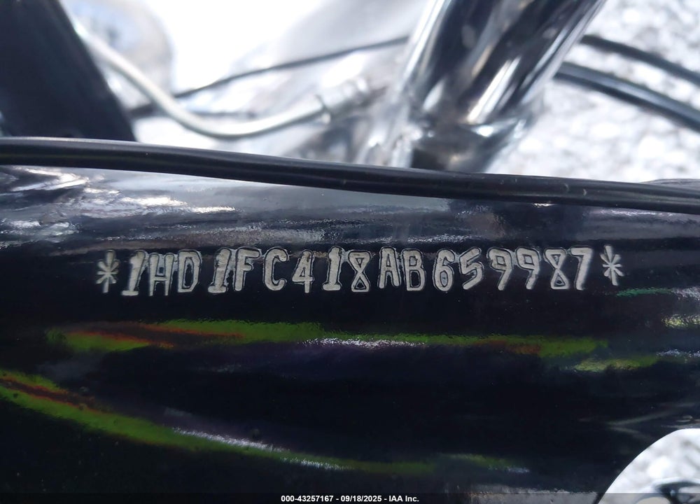 2010 HARLEY-DAVIDSON FLHTCU VIN: 1HD1FC418AB659987