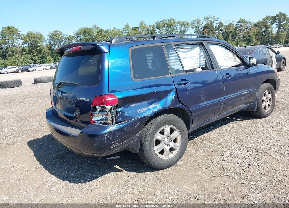 2005 TOYOTA HIGHLANDER V6 VIN: JTEEP21A050110621