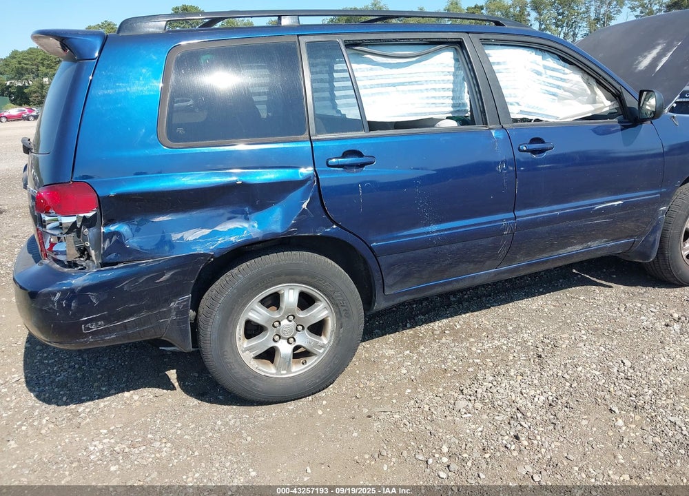 2005 TOYOTA HIGHLANDER V6 VIN: JTEEP21A050110621