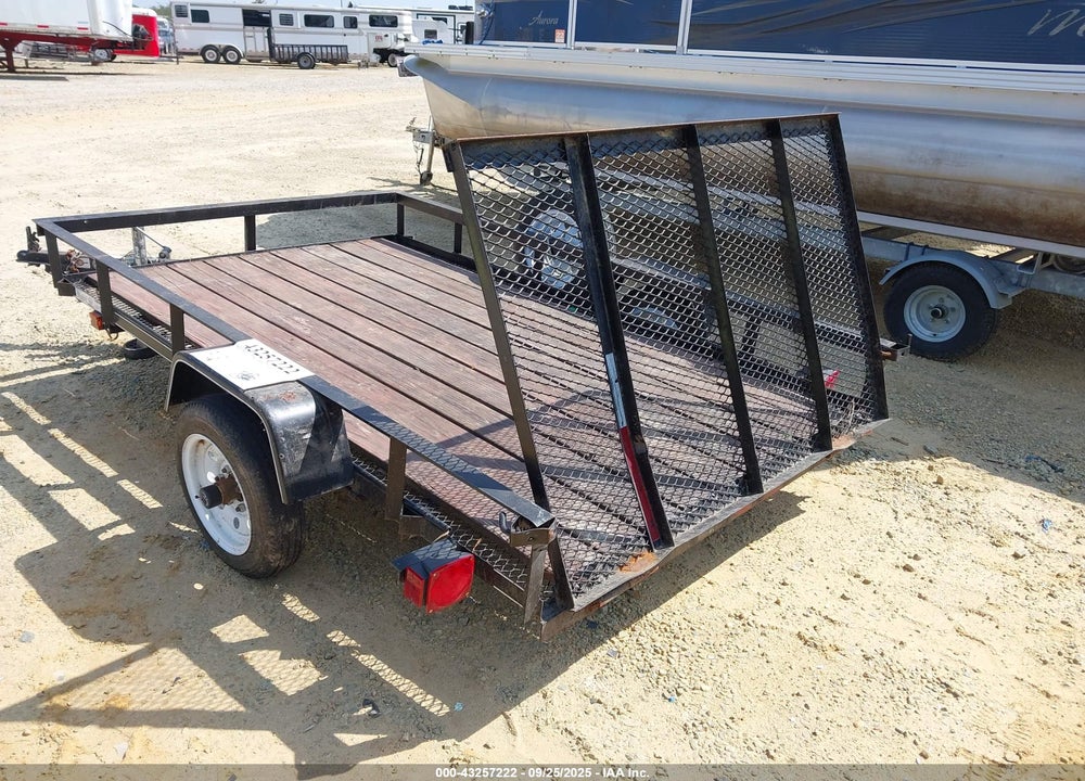 2018 CARRY ON 8' UTILITY TRAILER VIN: 4YMBU0818JG074380