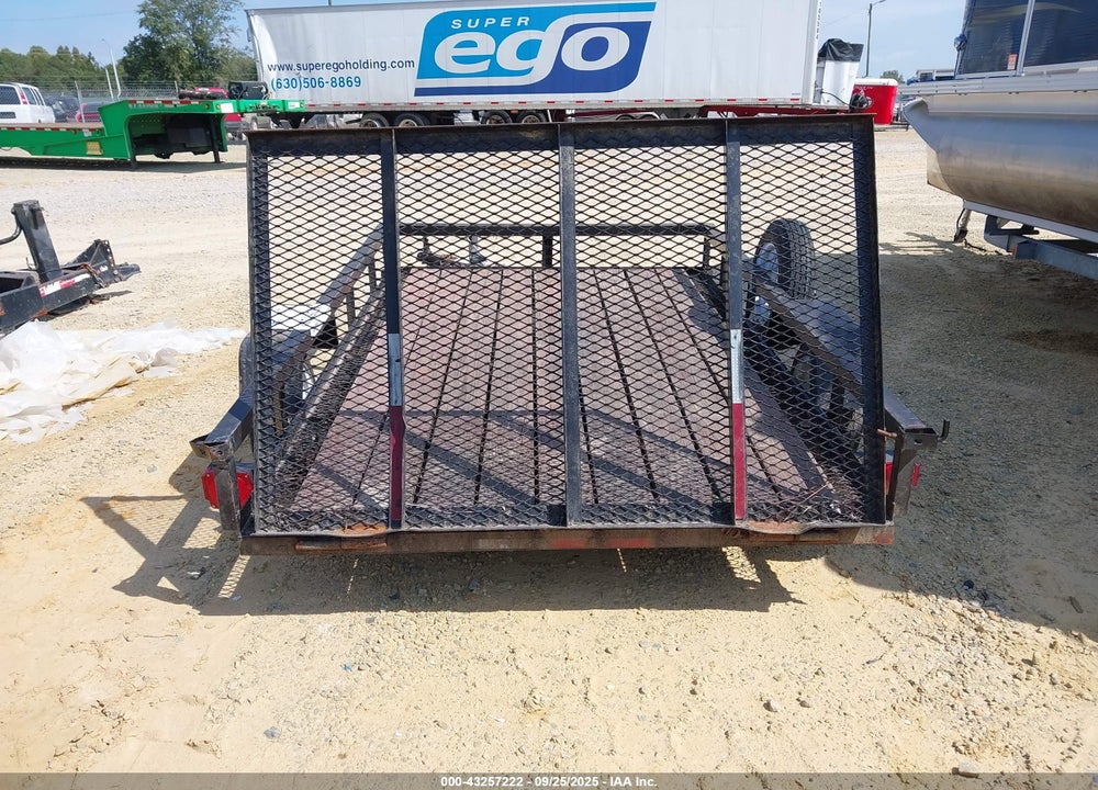 2018 CARRY ON 8' UTILITY TRAILER VIN: 4YMBU0818JG074380