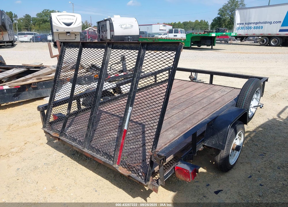 2018 CARRY ON 8' UTILITY TRAILER VIN: 4YMBU0818JG074380