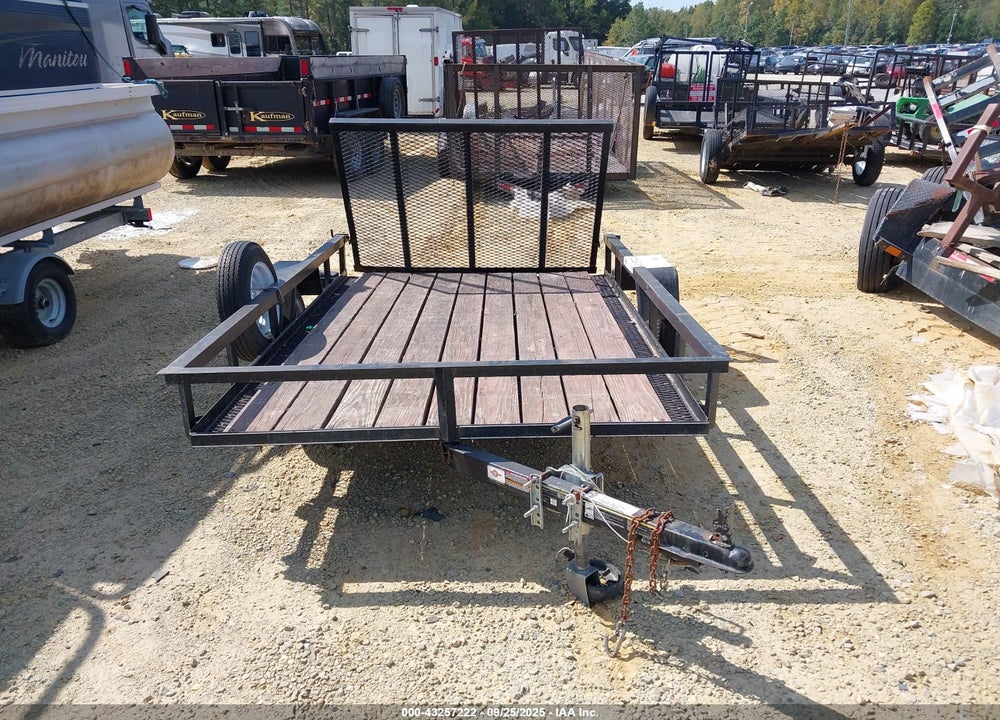2018 CARRY ON 8' UTILITY TRAILER VIN: 4YMBU0818JG074380