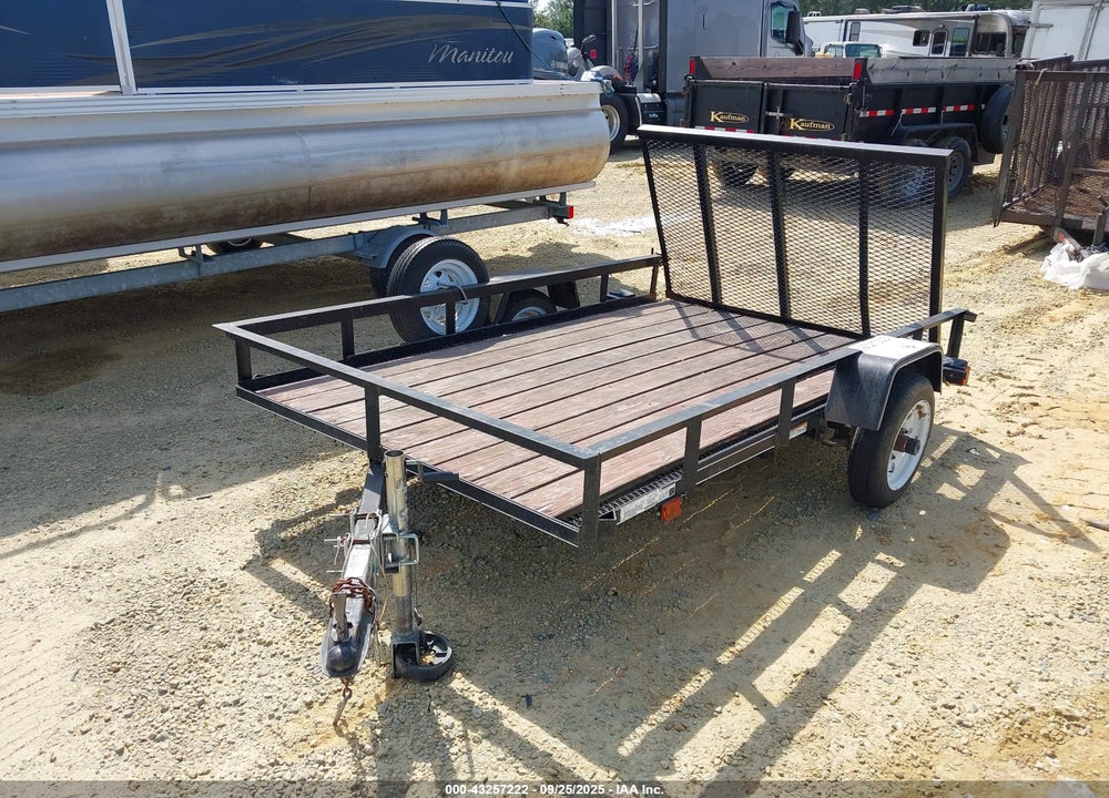 2018 CARRY ON 8' UTILITY TRAILER VIN: 4YMBU0818JG074380