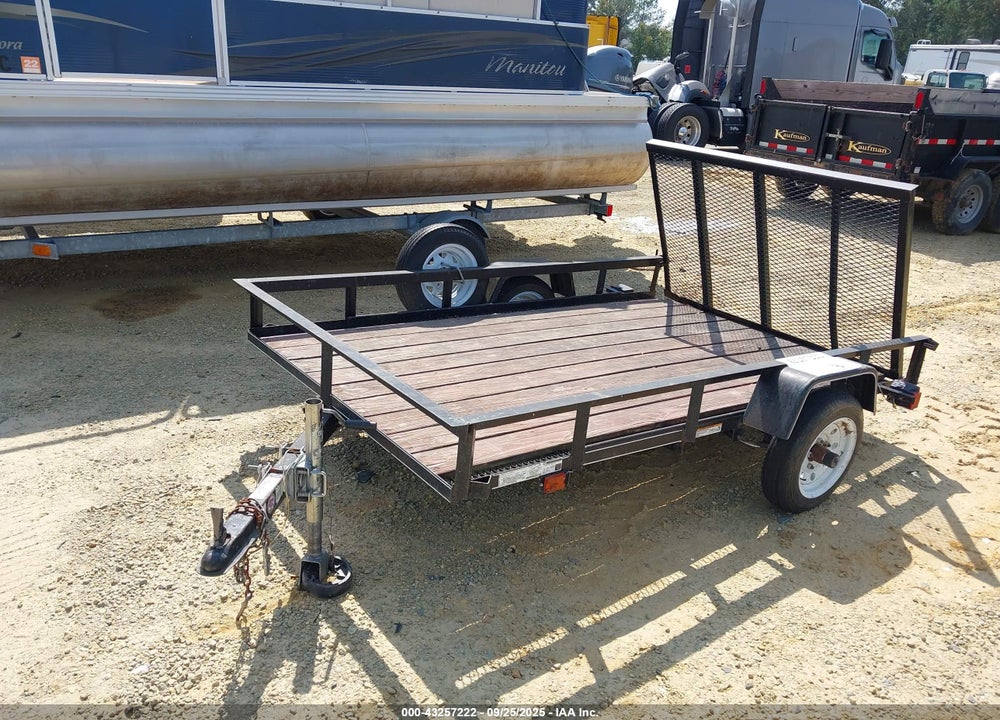 2018 CARRY ON 8' UTILITY TRAILER VIN: 4YMBU0818JG074380