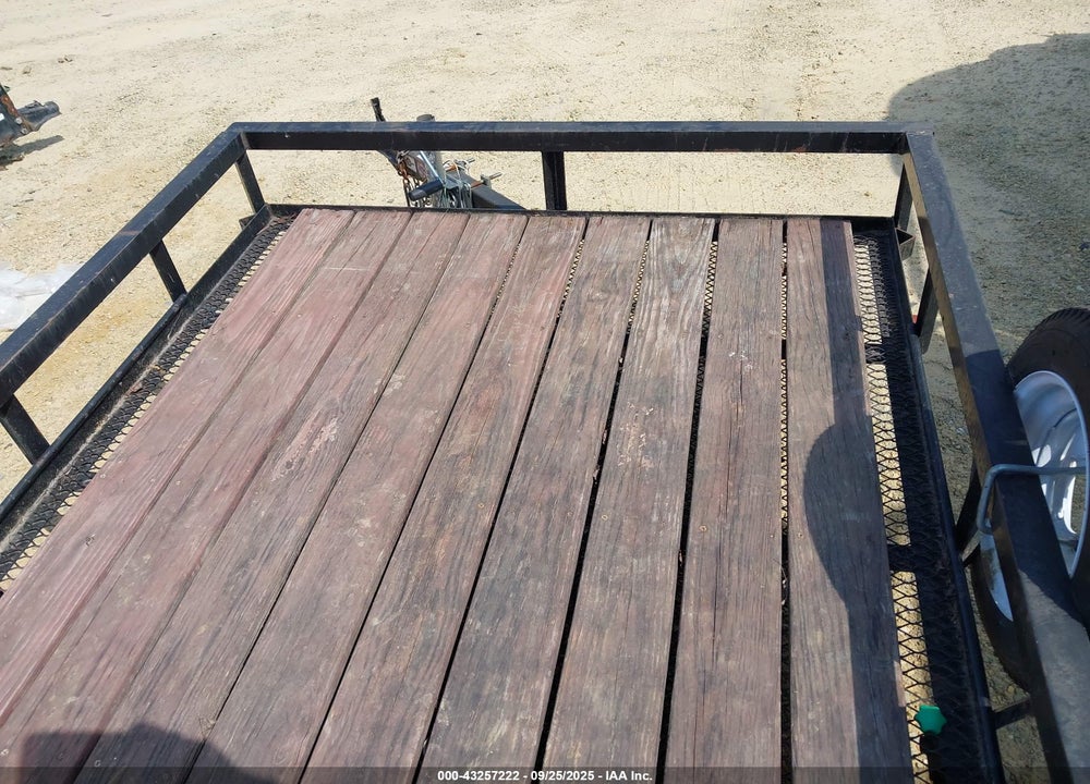 2018 CARRY ON 8' UTILITY TRAILER VIN: 4YMBU0818JG074380