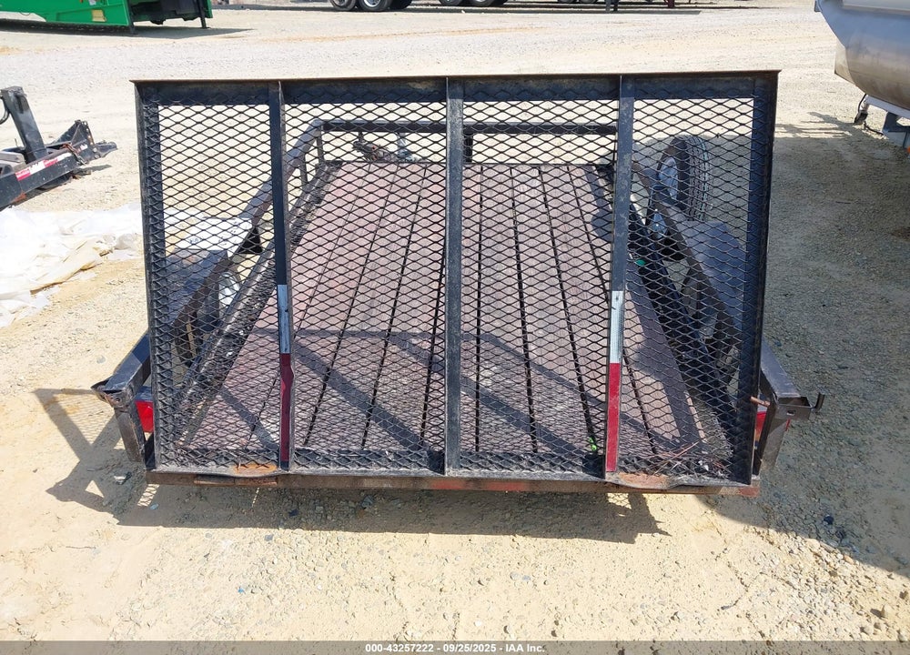 2018 CARRY ON 8' UTILITY TRAILER VIN: 4YMBU0818JG074380