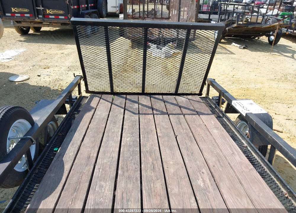 2018 CARRY ON 8' UTILITY TRAILER VIN: 4YMBU0818JG074380