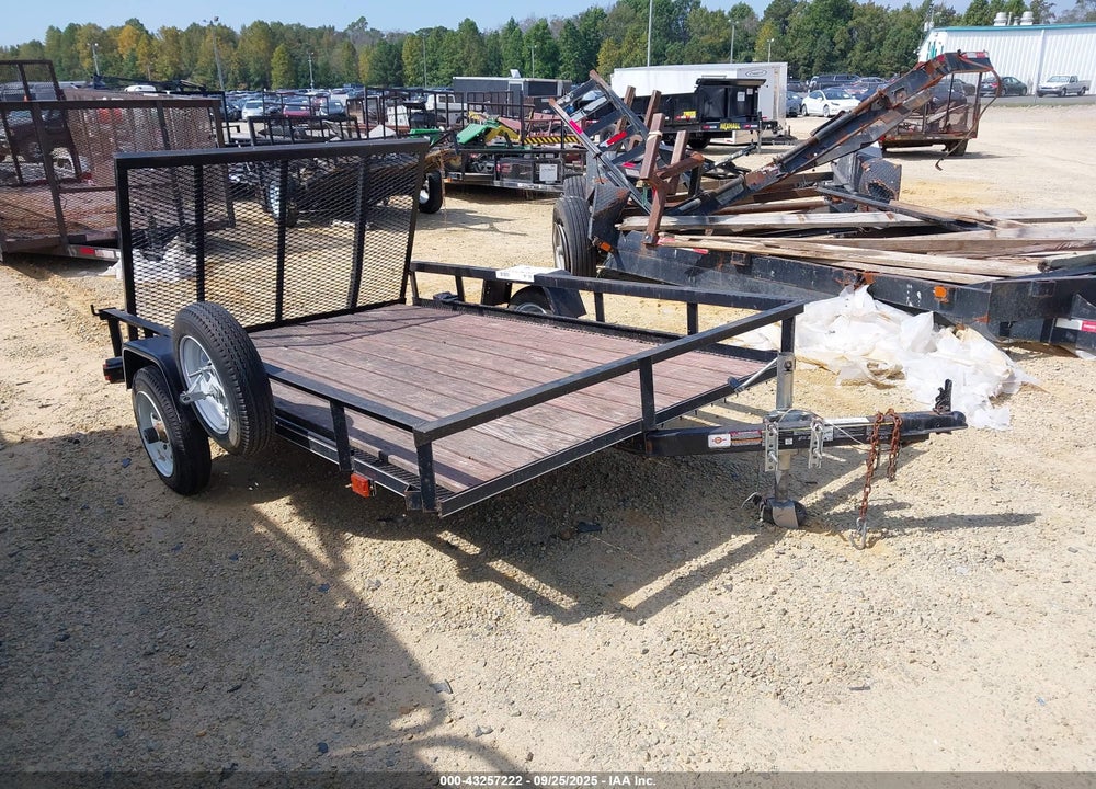 2018 CARRY ON 8' UTILITY TRAILER VIN: 4YMBU0818JG074380