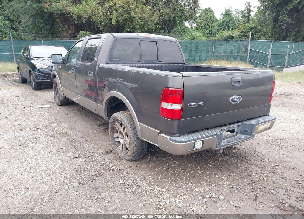 2005 FORD F-150 LARIAT/XLT VIN: 1FTPW12555FA26495