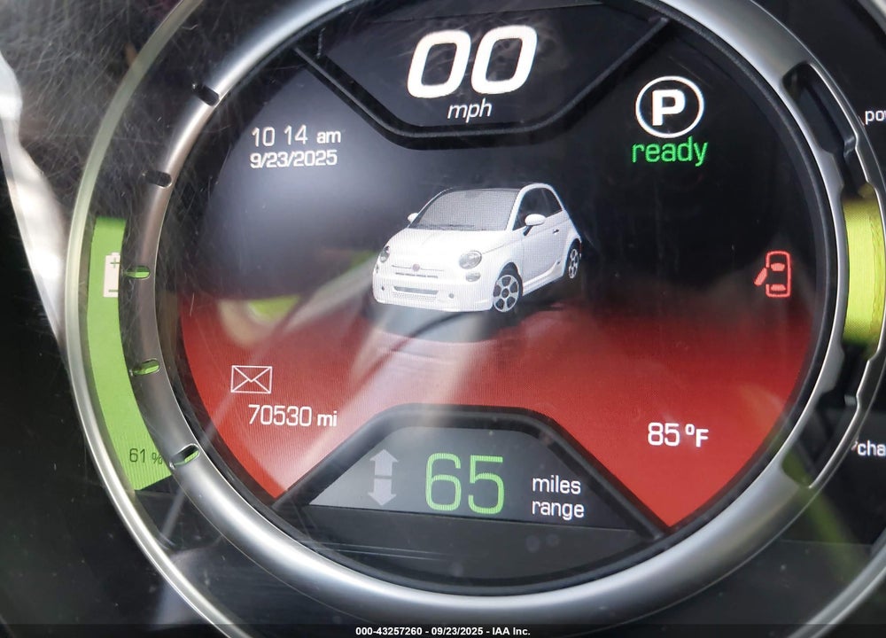 2016 FIAT 500E VIN: 3C3CFFGE2GT197772