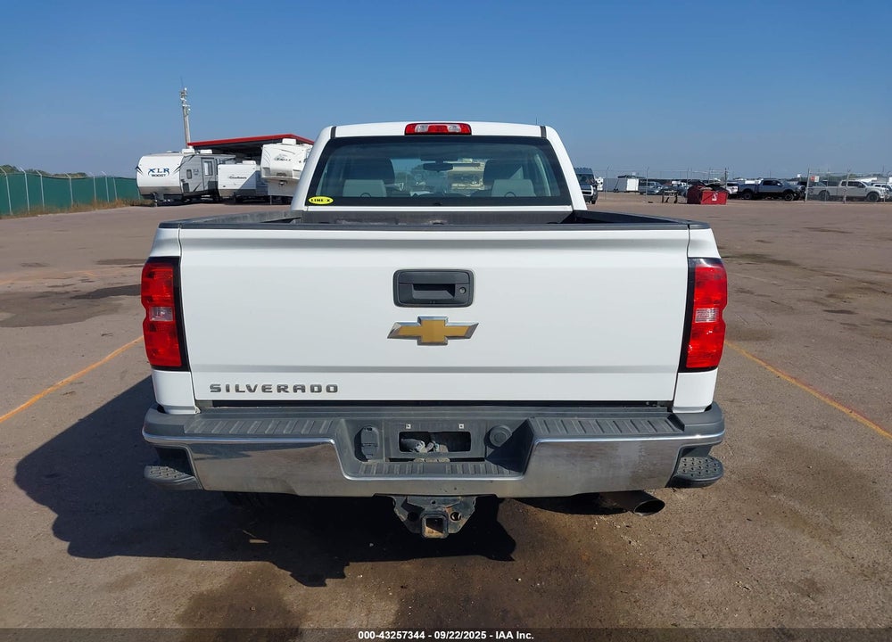 2018 CHEVROLET SILVERADO 2500HD WT VIN: 1GC2KUEG2JZ130729