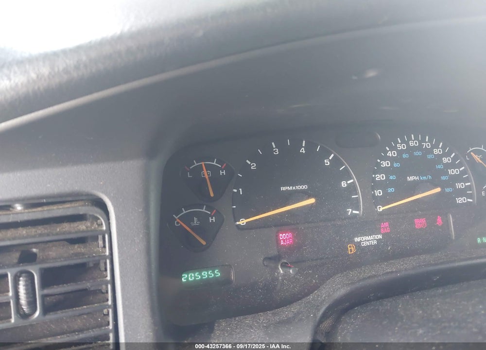 2001 DODGE DAKOTA SLT/SPORT VIN: 1B7GL2AN21S141623