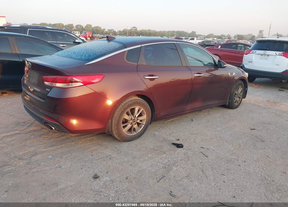 2016 KIA OPTIMA VIN: 5XXGT4L10GG103655
