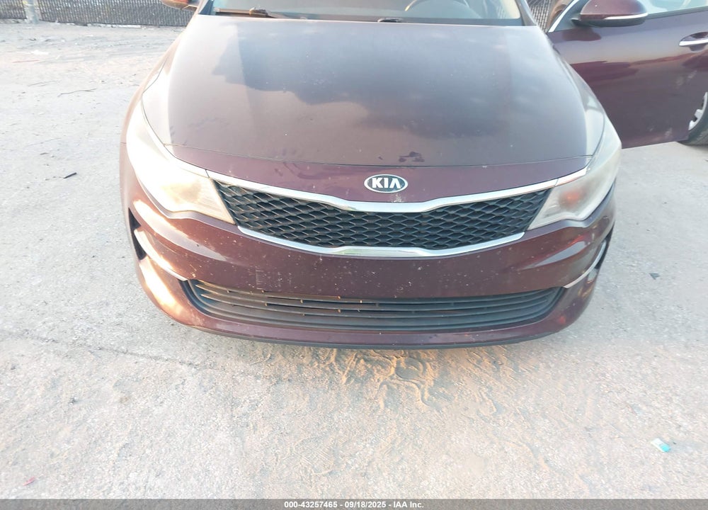 2016 KIA OPTIMA VIN: 5XXGT4L10GG103655