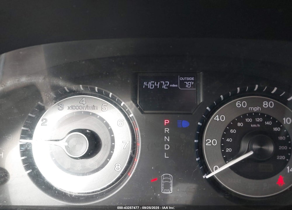2011 HONDA ODYSSEY EX-L VIN: 5FNRL5H63BB077714
