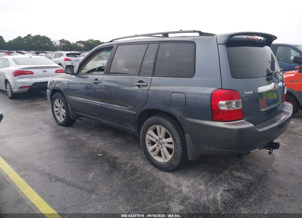 2007 TOYOTA HIGHLANDER HYBRID LIMITED V6 VIN: JTEDW21A270018671