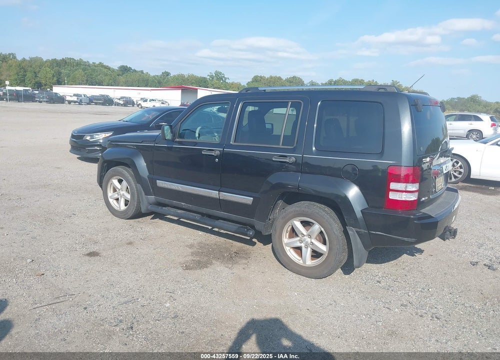2008 JEEP LIBERTY LIMITED EDITION VIN: 1J8GP58K98W284100