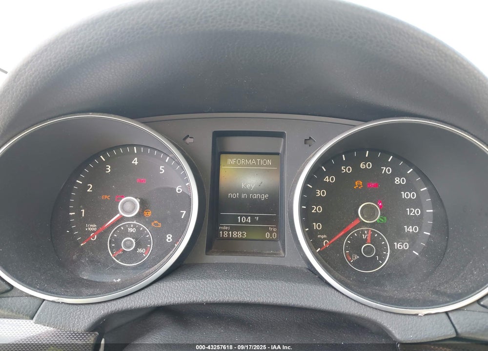 2012 VOLKSWAGEN JETTA VIN: 3VWPX7AJ8CM624718
