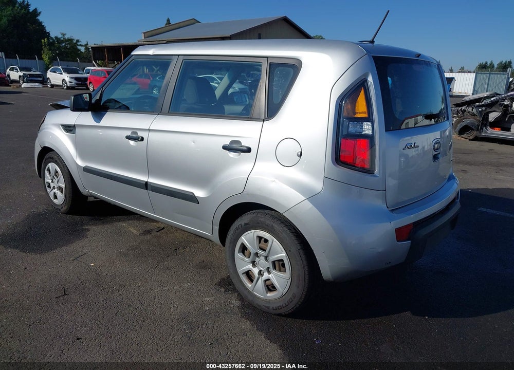 2011 KIA SOUL VIN: KNDJT2A17B7265779