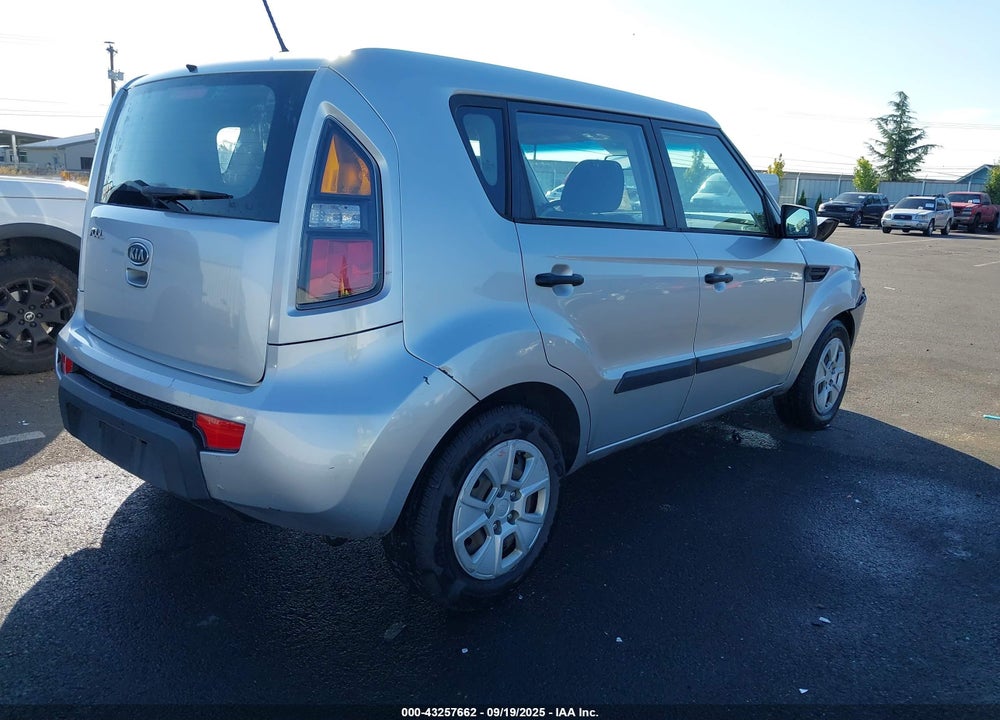 2011 KIA SOUL VIN: KNDJT2A17B7265779