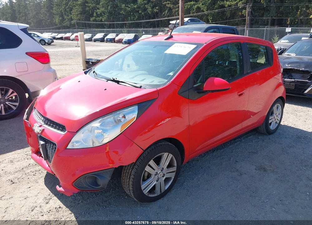 2013 CHEVROLET SPARK VIN: KL8CD6S99DC619595