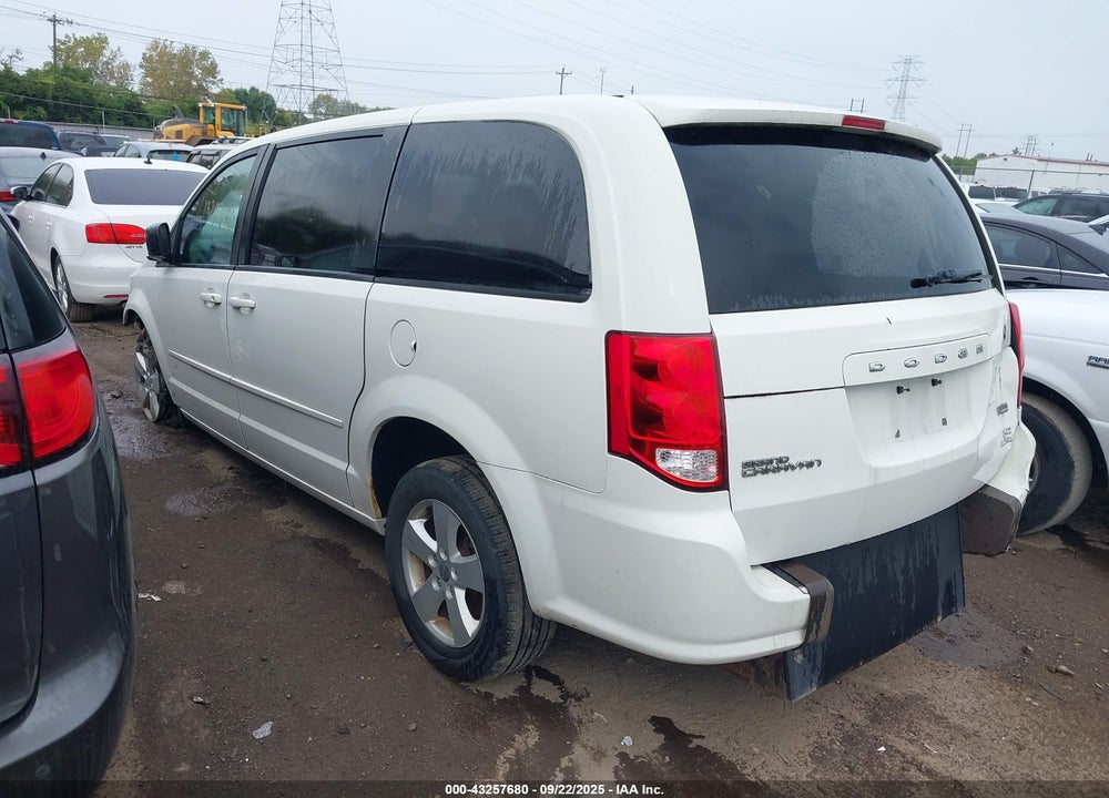 2013 DODGE GRAND CARAVAN VIN: 2C4RDGBG8DR723671